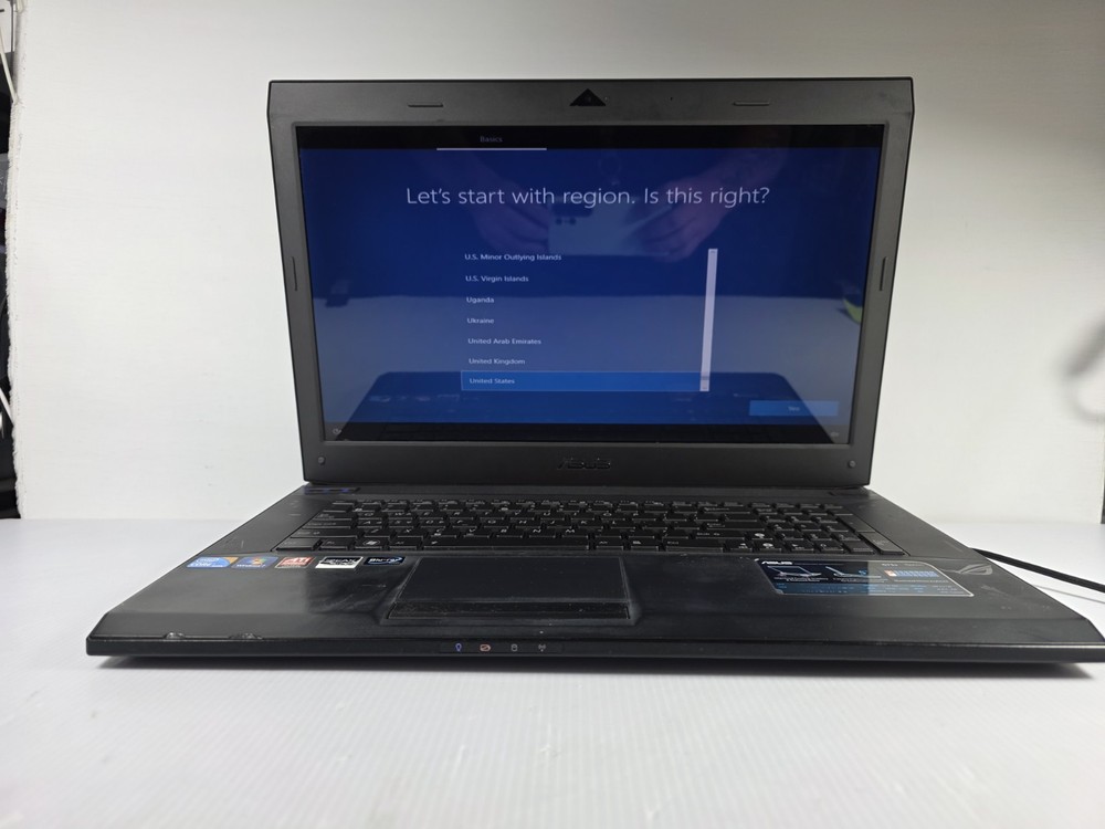 Asus ROG G73JH-A1 Core I7 - 8GB RAM 500Gb + 500GB HDD 17,3