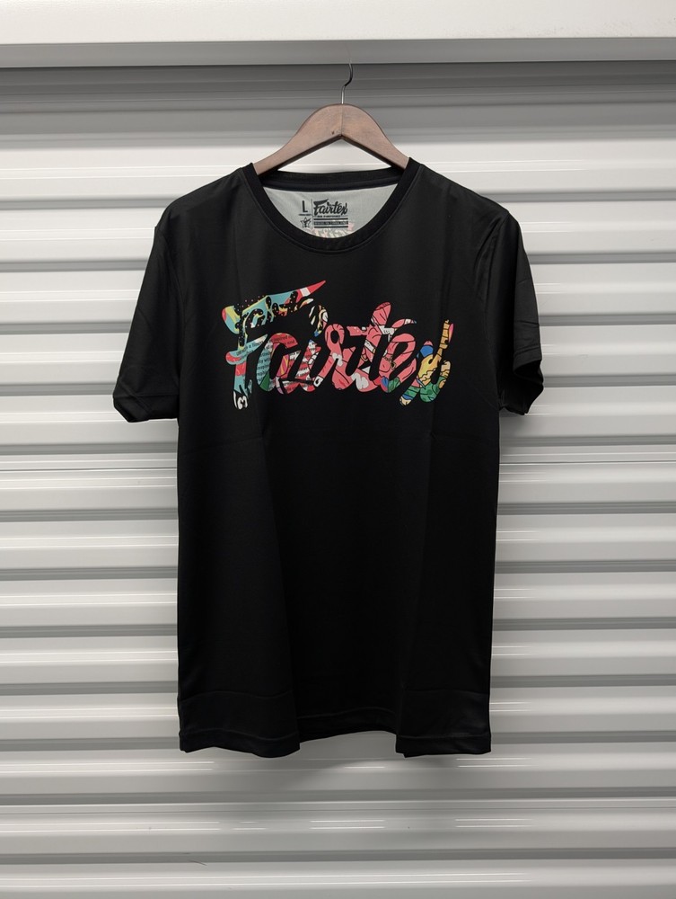 Fairtex Urface Black T-Shirt - S, M, L, XL & 2XL Available - READ DESCRIPTION