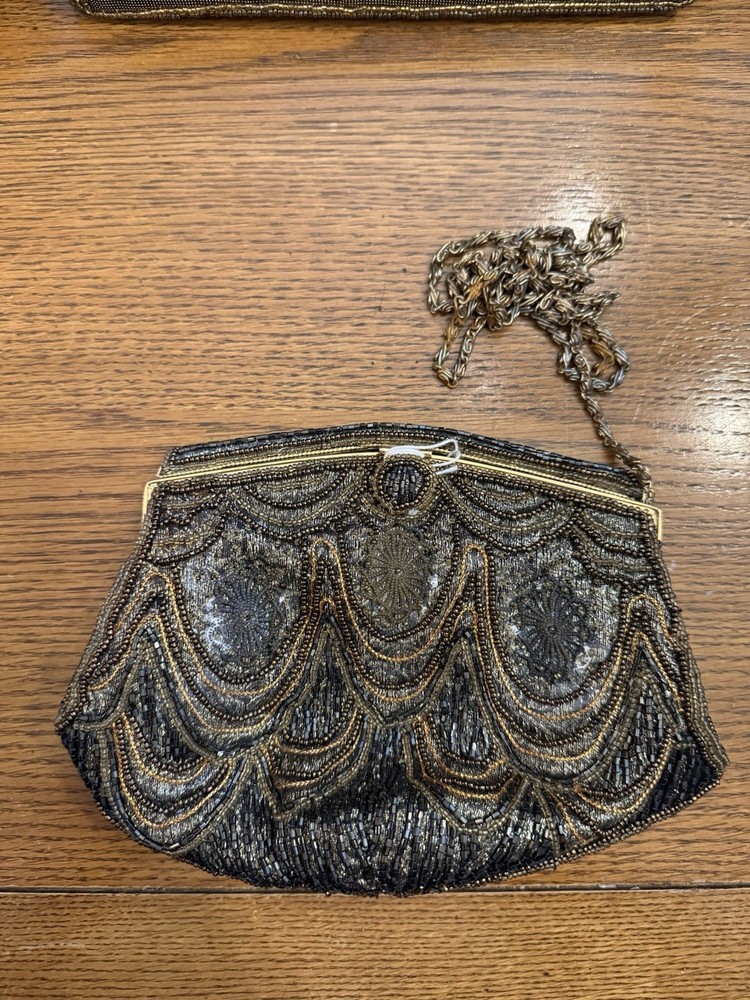 Vintage Beaded Clutch Purse