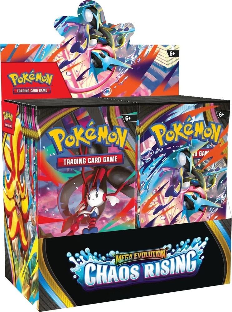 Pokemon Chaos Rising Booster Box New Sealed PRESALE 5/22/26