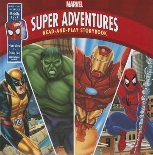 Marvel Super Adventures: Read-And-Play Storybook : Purchase Includes Mobile App