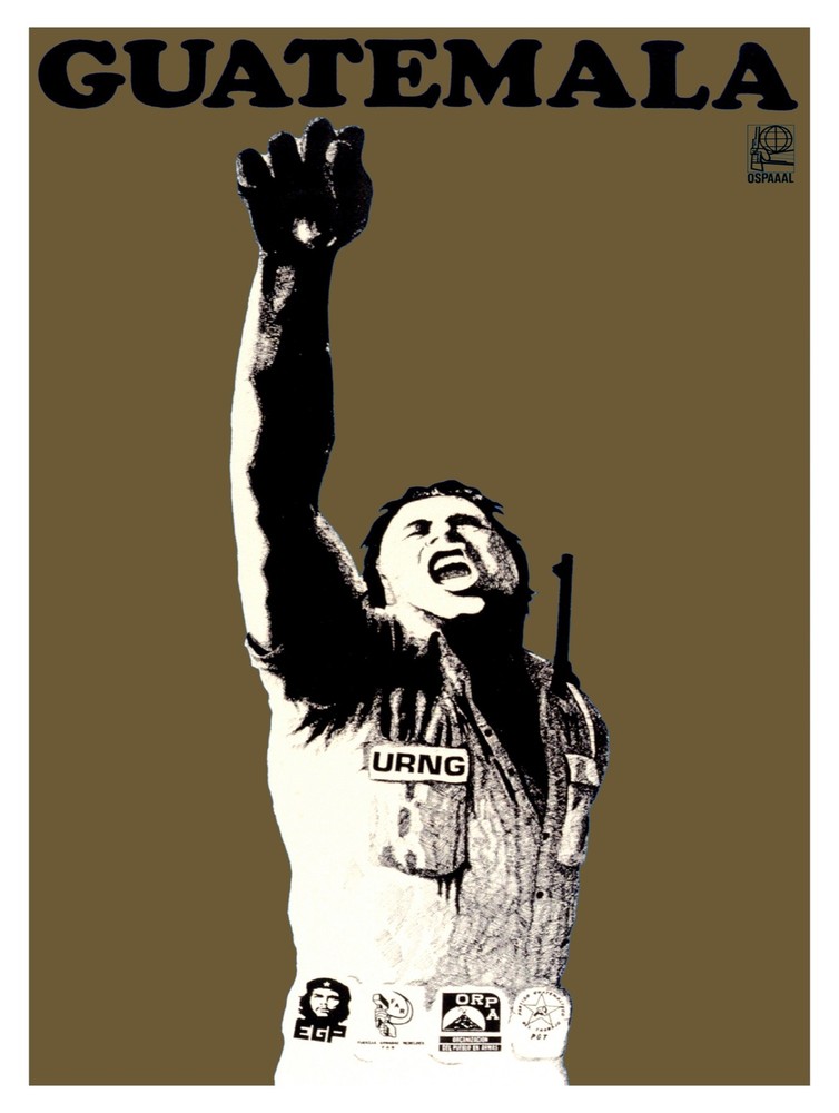 3131.Guatemala URNG Che political POSTER.Home room office school art decoration