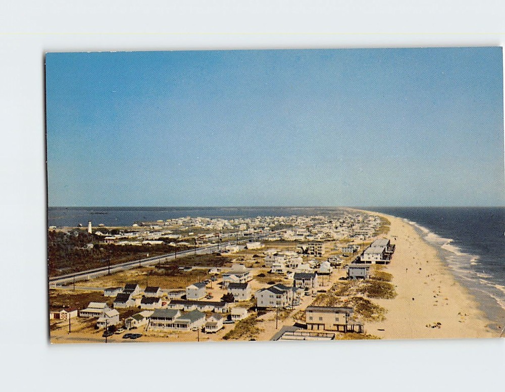 Postcard Aerial View Fenwick Island Delaware USA