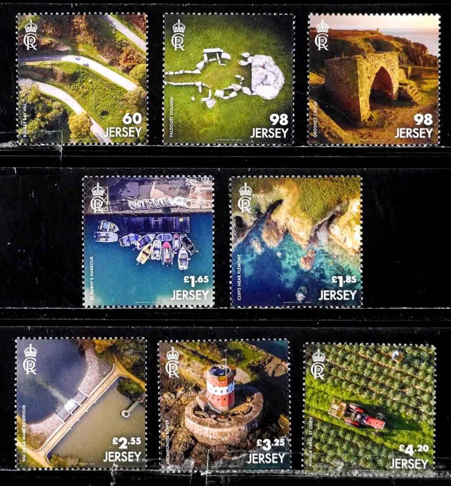 Jersey: 2023 Stamps Mint Never Hinged From The Air Set Sound