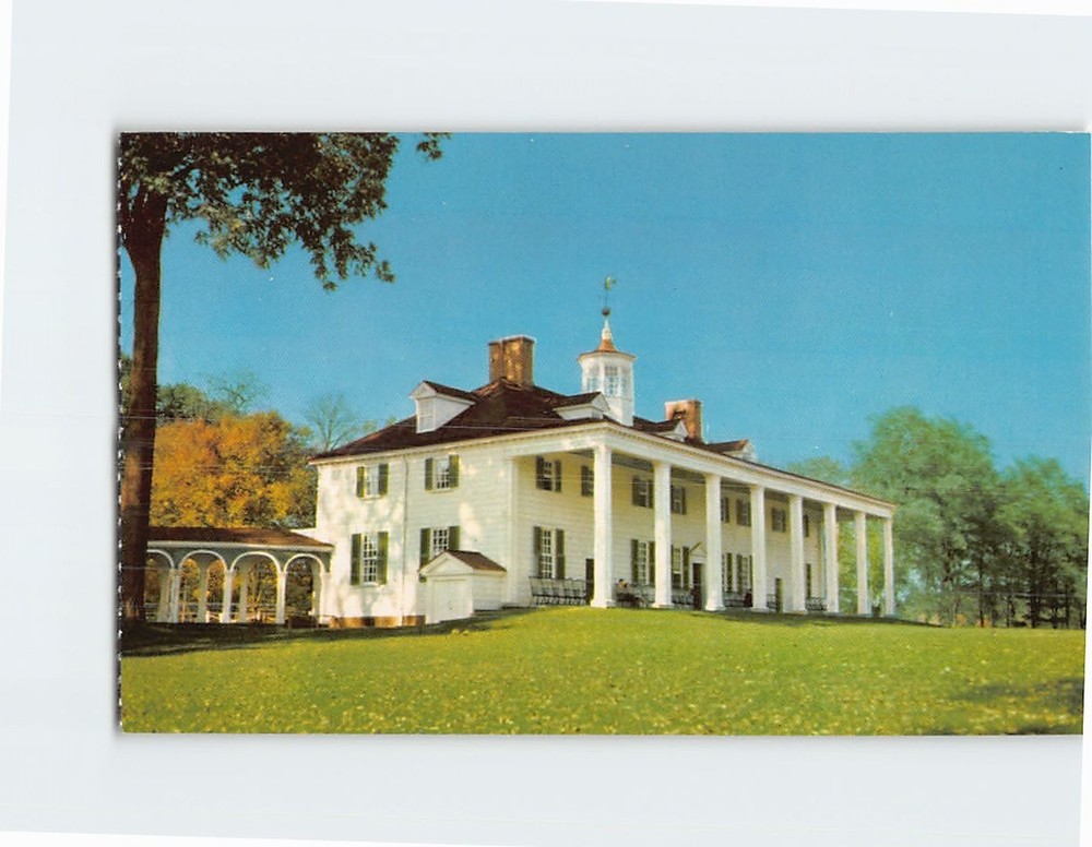 Postcard Mount Vernon Virginia USA