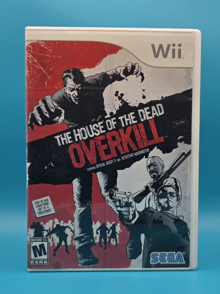 The House of the Dead: Overkill (Nintendo Wii) No Manual, Tested & Working