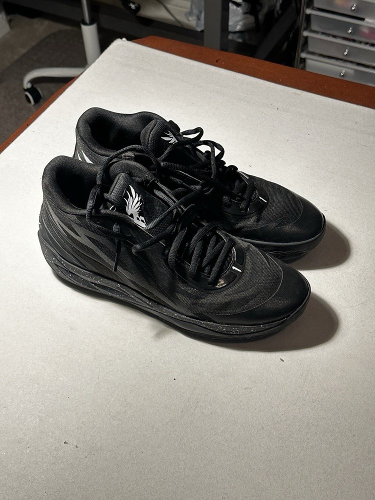 PUMA MB.02 Oreo Basketball Shoes Size 13 379420-01