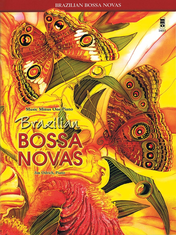 Brazilian Bossa Nova Antonio Carlos Jobim Piano Keyboard Sheet Music Book CD