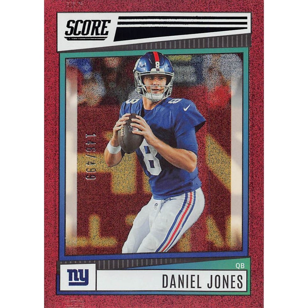2022 Score #234 Daniel Jones Dots Red #/499