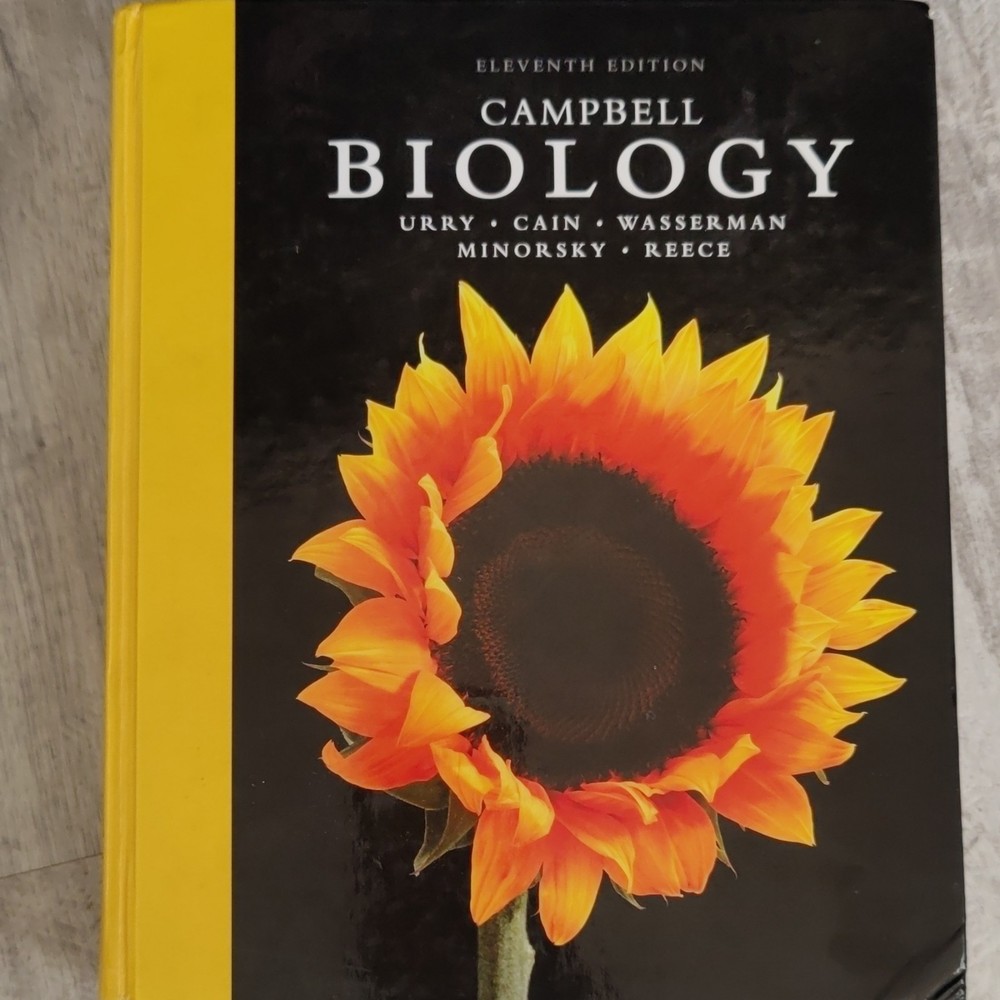 Pearson Campbell Biology 11th Edition Hardcover 2016 Urry Cain Reece