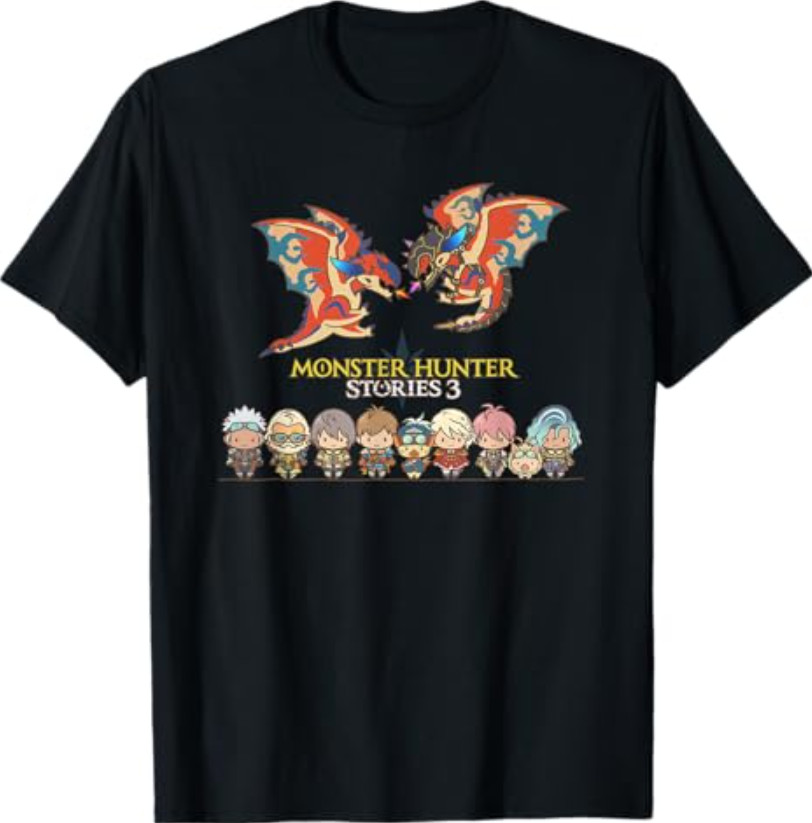 Monster Hunter Stories 3 Chibi Art FP T-Shirt