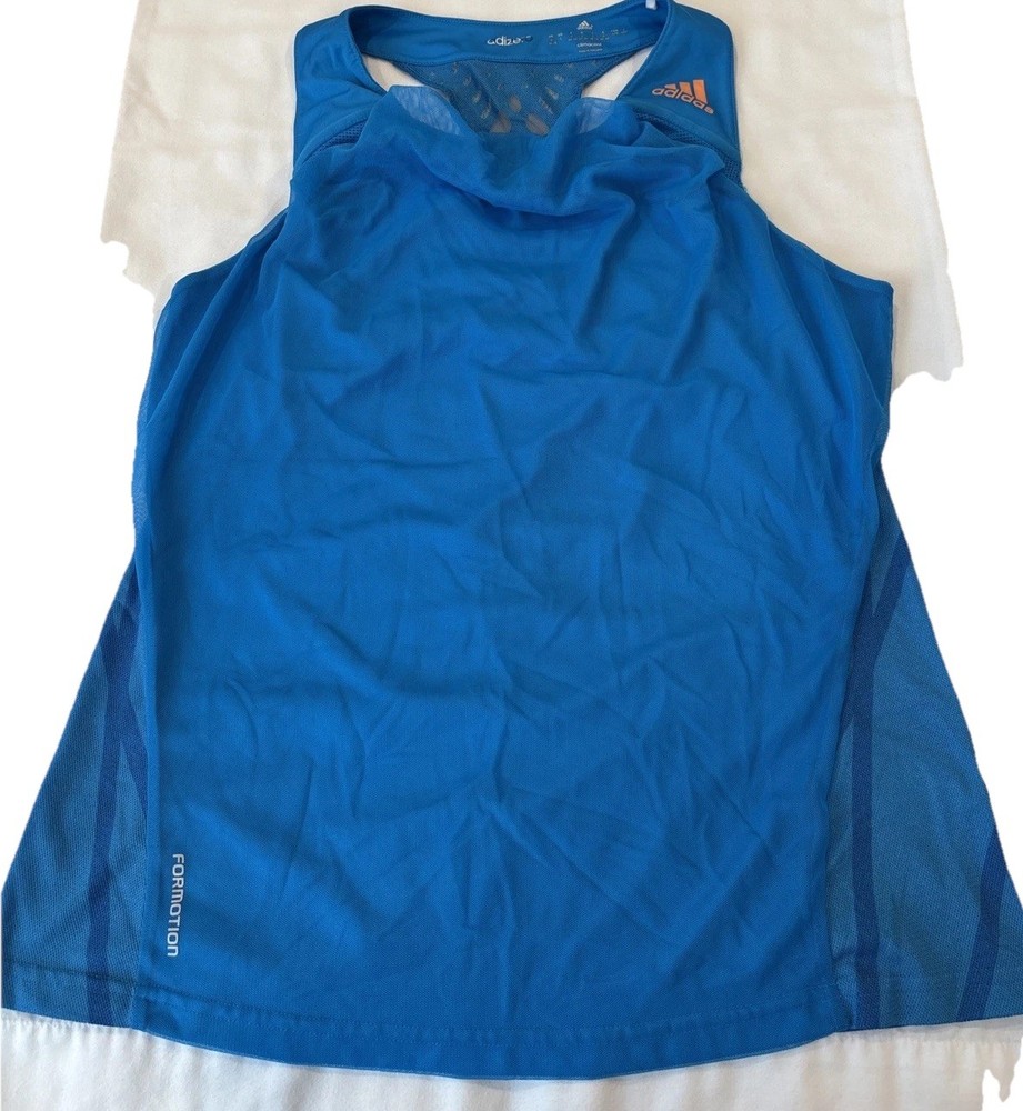Women’s Adidas Adizero 2014 Australian Open Tennis Tank Blue Size L