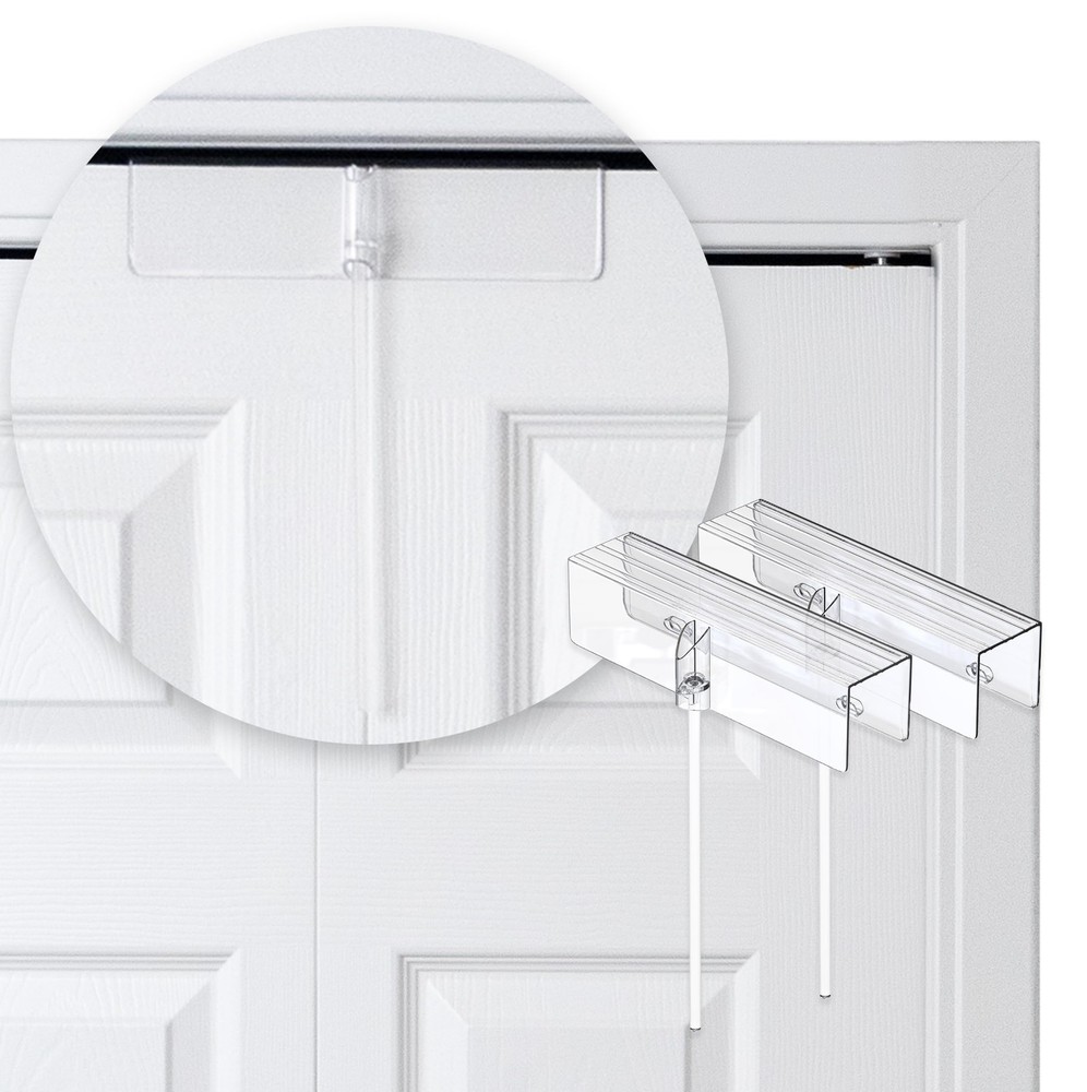 Deluxe Bi-Fold Door Safety Lock 2-Pack for Secure Childproofing