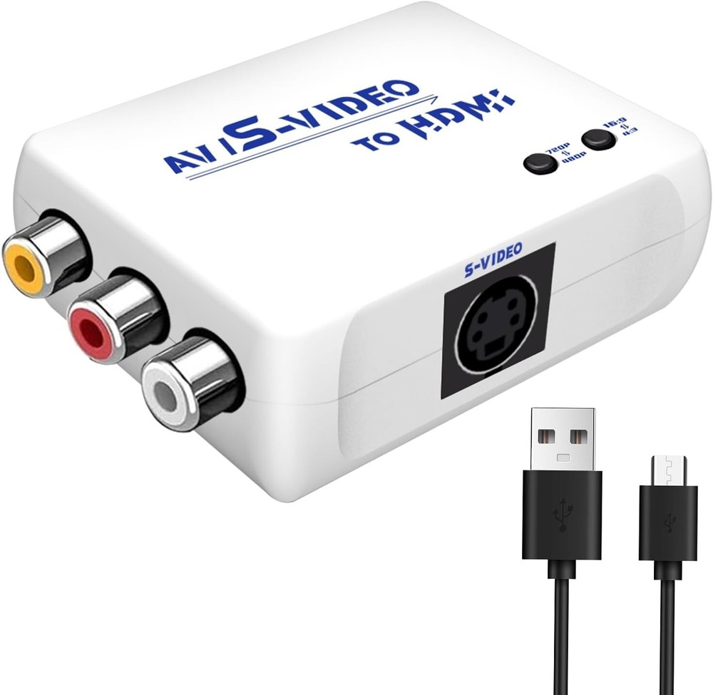 S Video to HDMI Converter, AV to HDMI Converter, Composite to HDMI Converter, CV