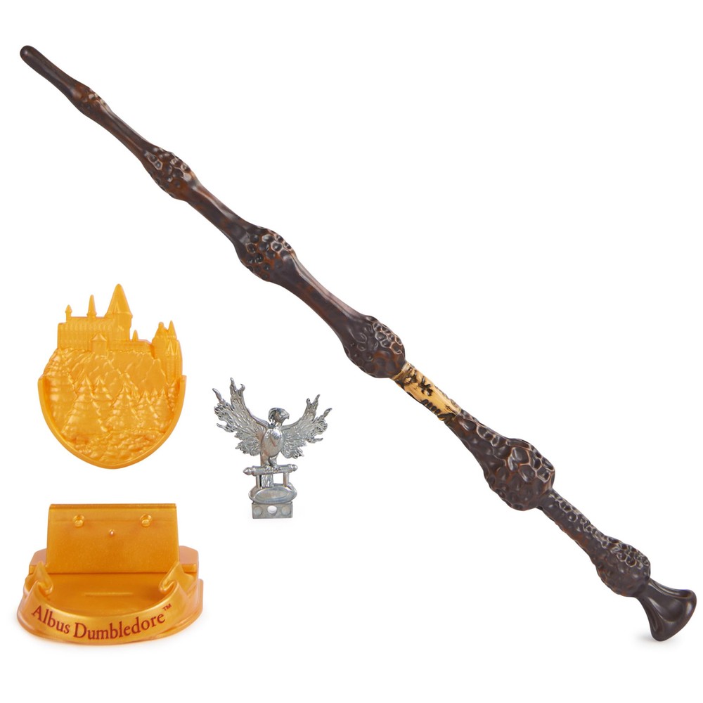 Harry Potter 12-inch Albus Dumbledore Collector Wand with Stand Display