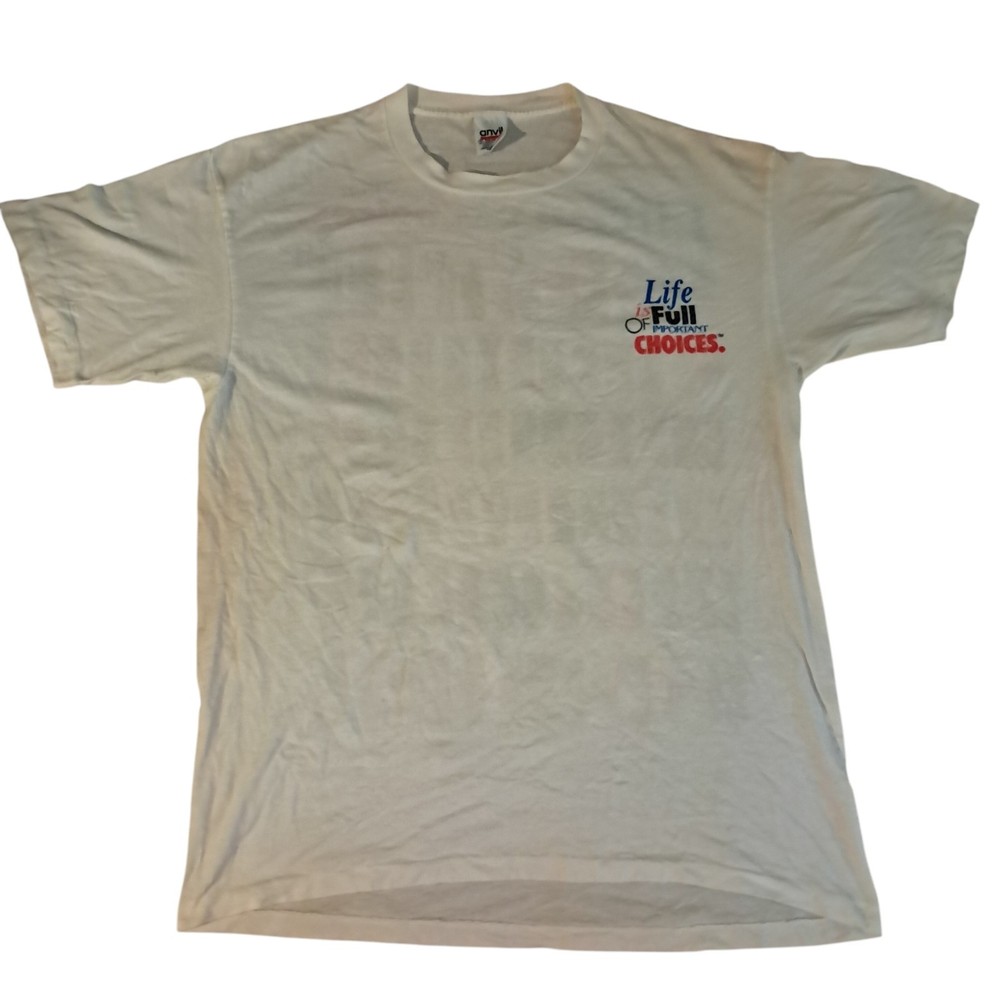 Vintage 1994 “Life Is Full of Important Choices” Beer Cans Graphic T-Shirt XL