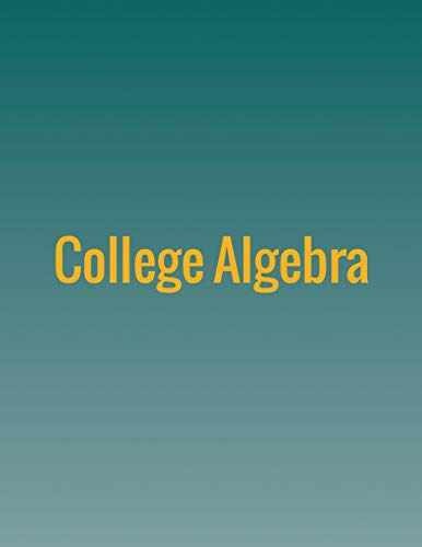 College Algebra - Paperback, by Abramson Jay - Very Good j