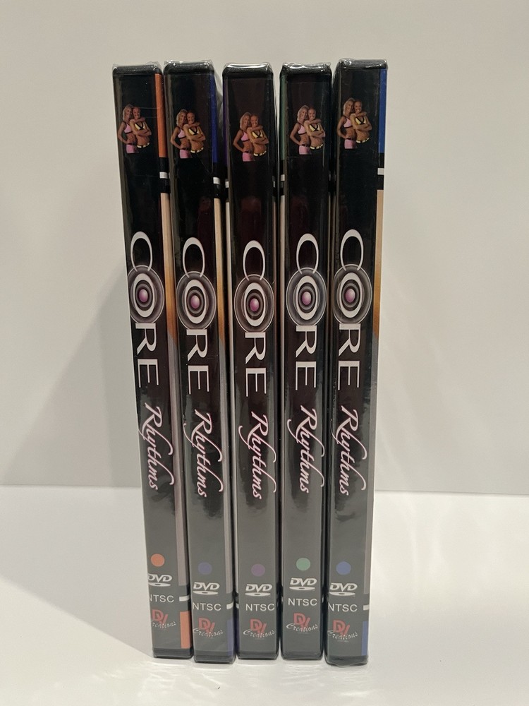 Core Rhythms Dance Workout Program 5 DVD Set Brand New Sealed