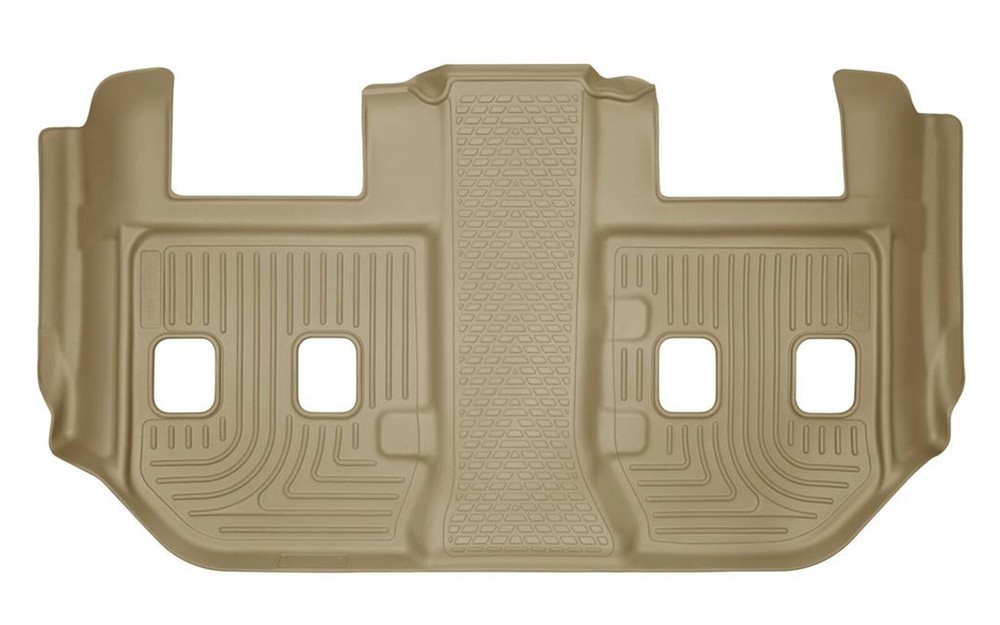 Husky Liners Weatherbeater Tan 3rd Row Floor Mat for Escalade Suburban Yukon XL
