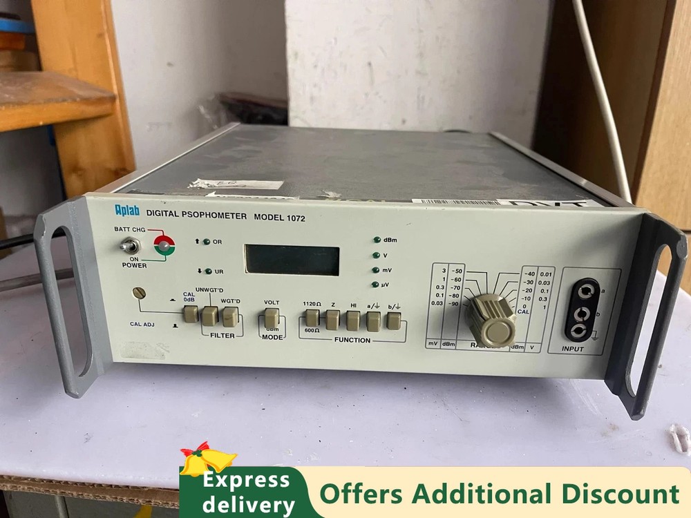 1PC Used Aplab DIGITAL PSOPHOMETER MODEL 1072 by Fedex or DHL P2517D YL