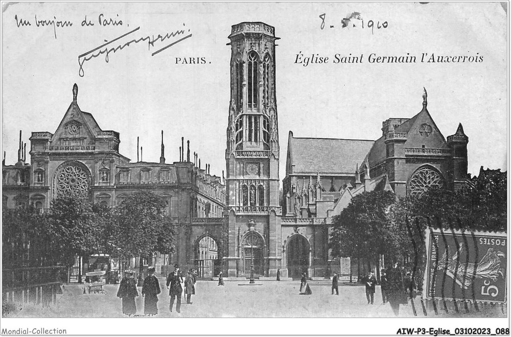 AIWP3-0253 - Church - Paris - Church Saint Germain L'Auxerrois