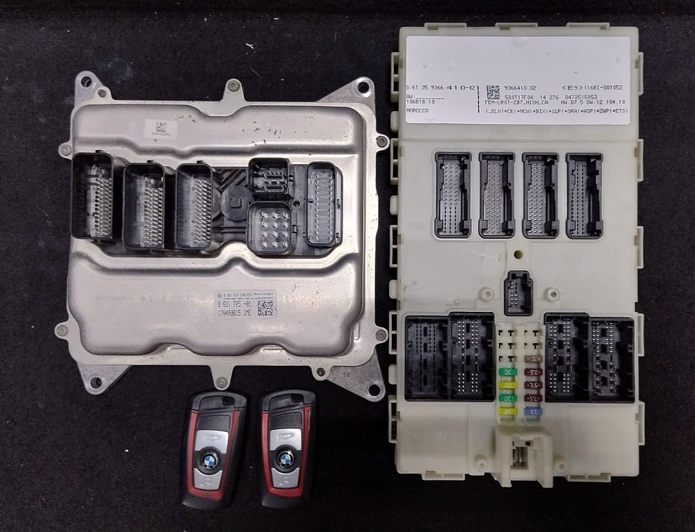 BMW F30 320i N20 ENGINE CONTROL Unit ECU SET DME 8631725