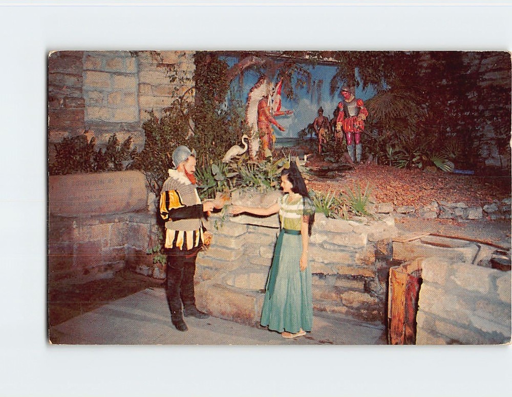 Postcard Ponce de Leon The Fountain of Youth St. Augustine Florida USA