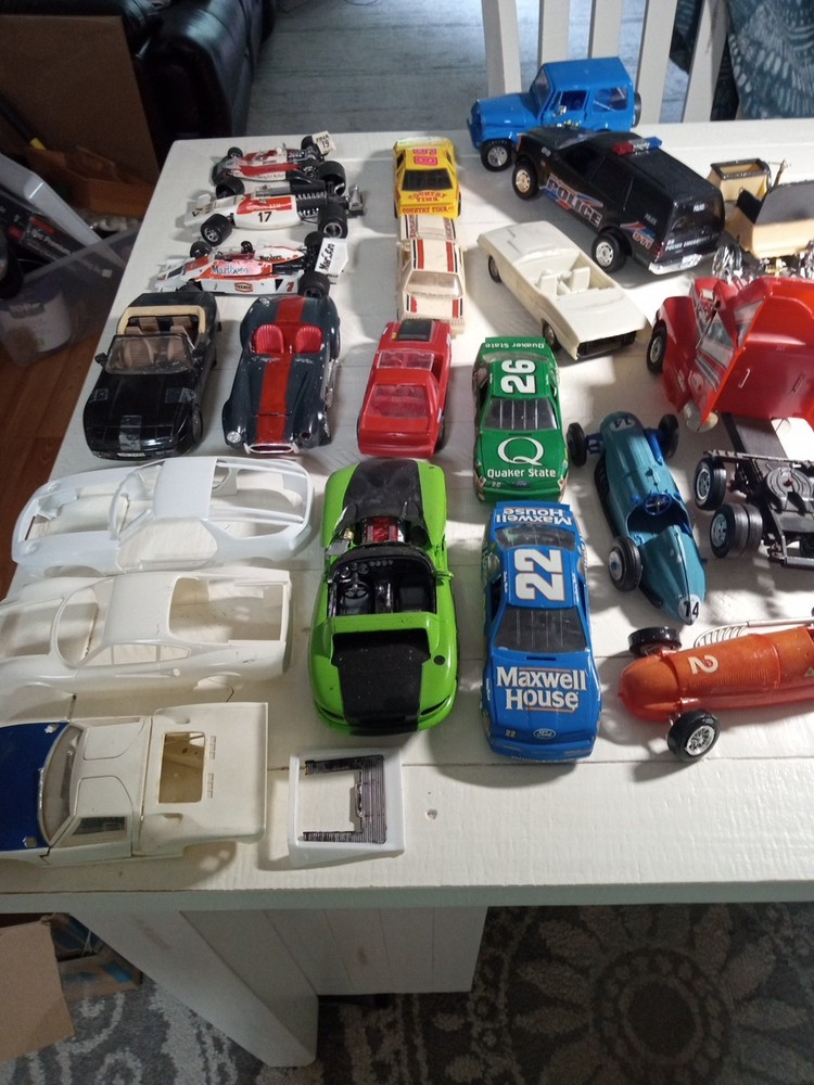 Vintage Model Cars Junk Lot