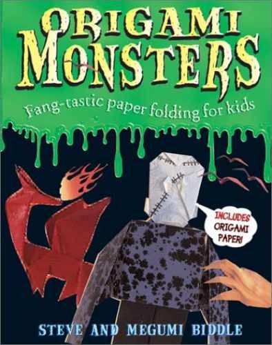 Origami Monsters - Paperback, by Biddle Steve; Biddle Megumi - Very Good