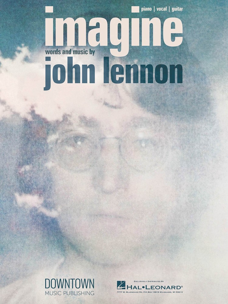 Imagine Song by John Lennon for Piano Vocal Sheet Music Guitar Chords Lyrics