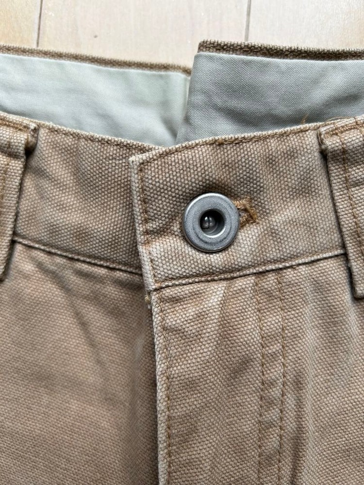 90s Willis & Geiger Beige Work Pants Size 73 with Damage