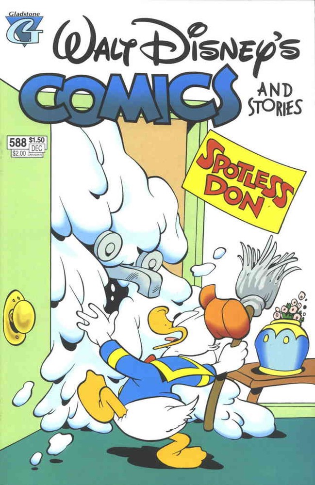 Walt Disney Comics and Stories 588 VF Gladstone Donald Duck combined shipping available
