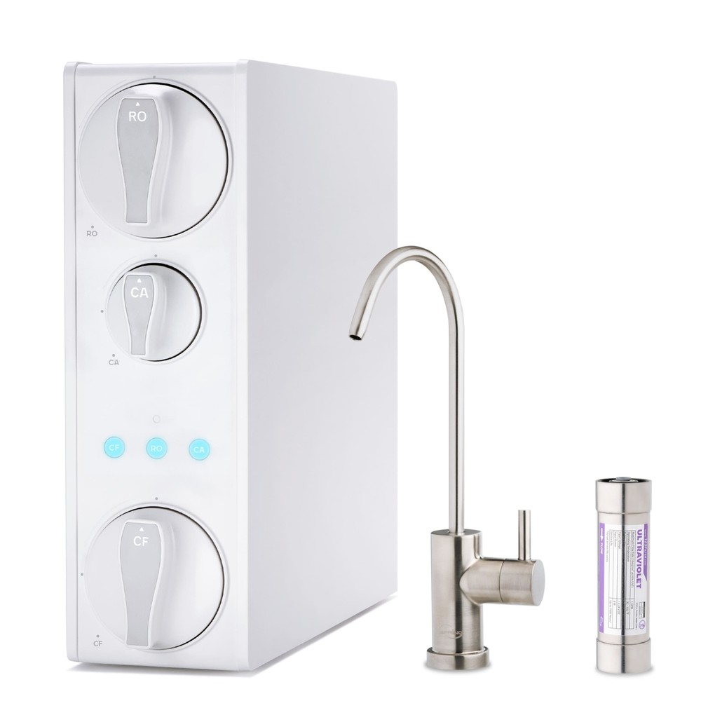 iSpring RO500AK-BN+UVF8 Tankless Reverse Osmosis Water