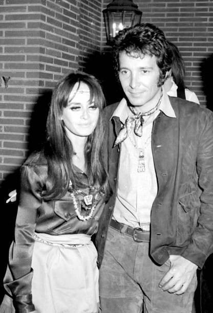Sharon Mae Lubin & Jazz Funk musician Herb Alpert attend a SH- 1968 Old Photo 1