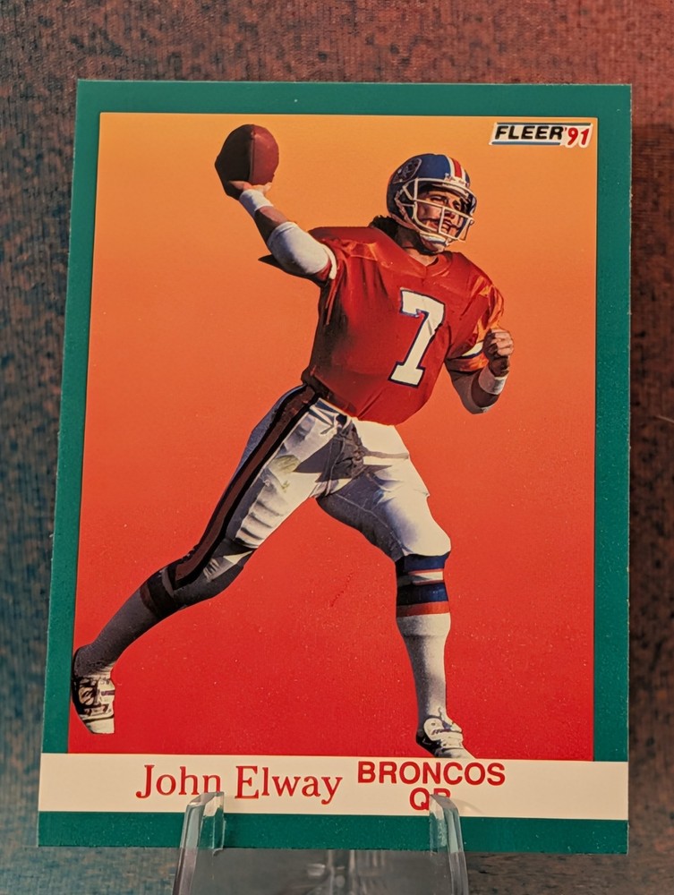 1991 Fleer #45 John Elway