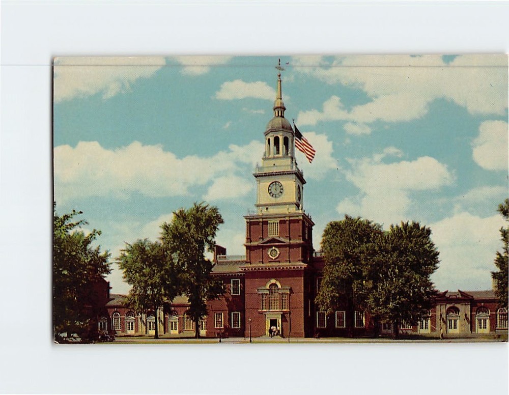 Postcard Tower & Entrance Henry Ford Museum Dearborn Michigan USA