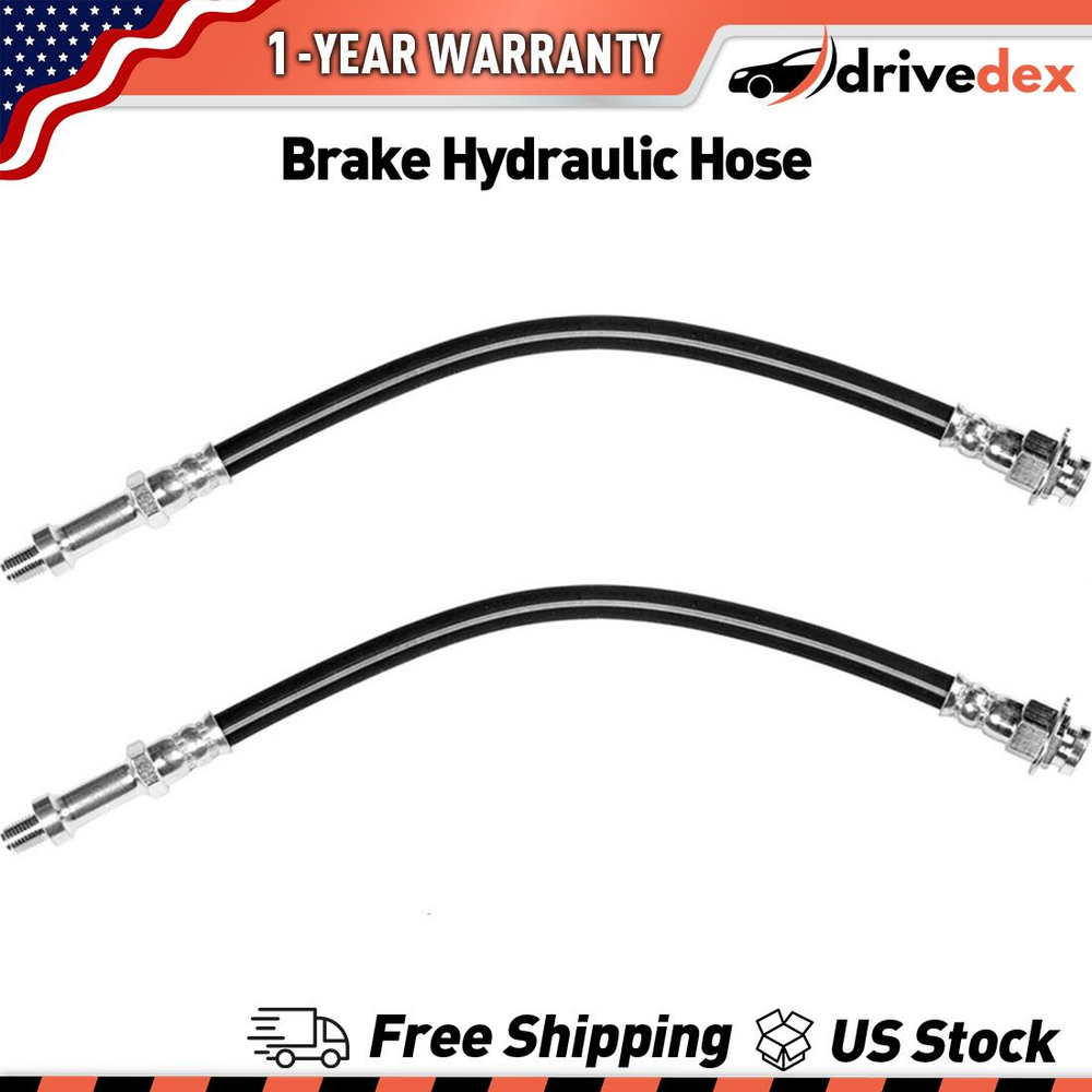 Sunsong Brake Hose Line Front 2x For 1970 1971 Dodge Coronet 7.0L