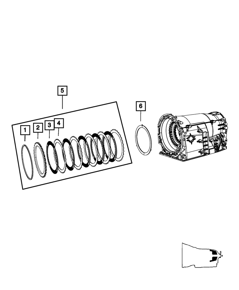 Genuine Mopar Spring Disc 52108356aa