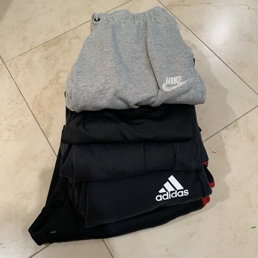 Mens Nike Adidas Track Pants/Sweat Pants Size S/M Lot Of 5) Small/medium