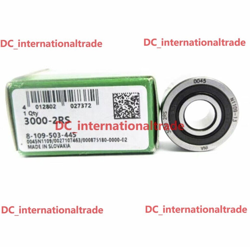 NEW INA 3000-2RS angular contact ball bearing 1PCS #PA
