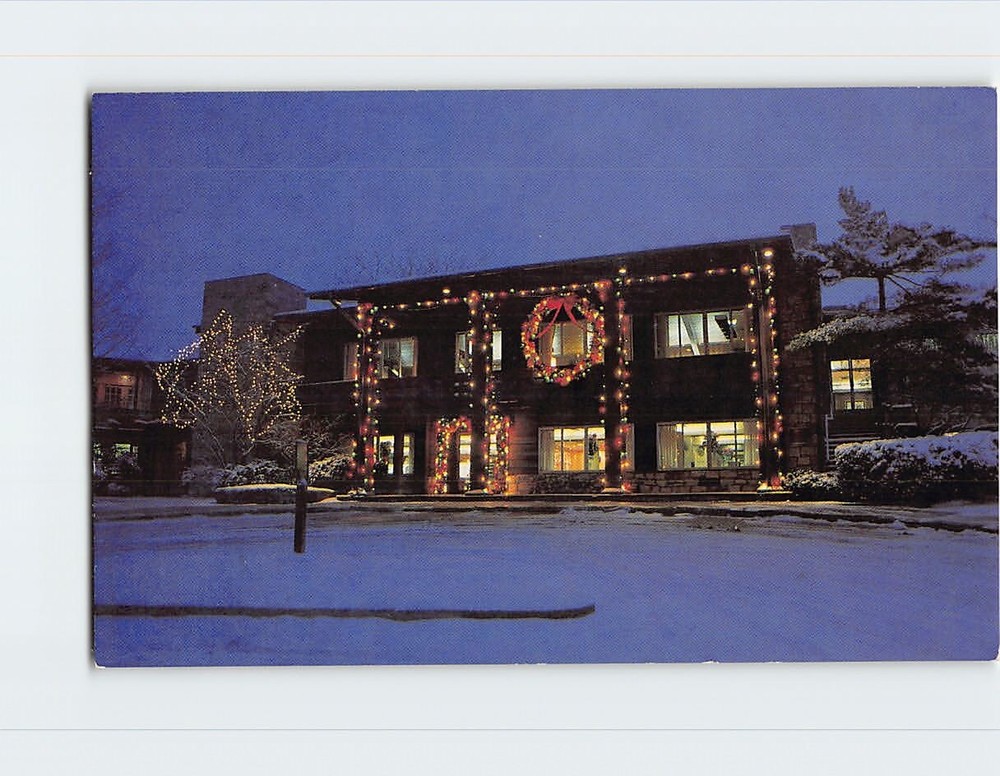 Postcard Wilson Lodge Oglebay Wheeling West Virginia USA