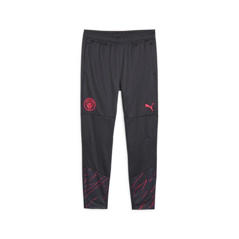 PUMA Manchester City FC Mens Blue Soccer Training Pants Athletic Bottoms 77286418