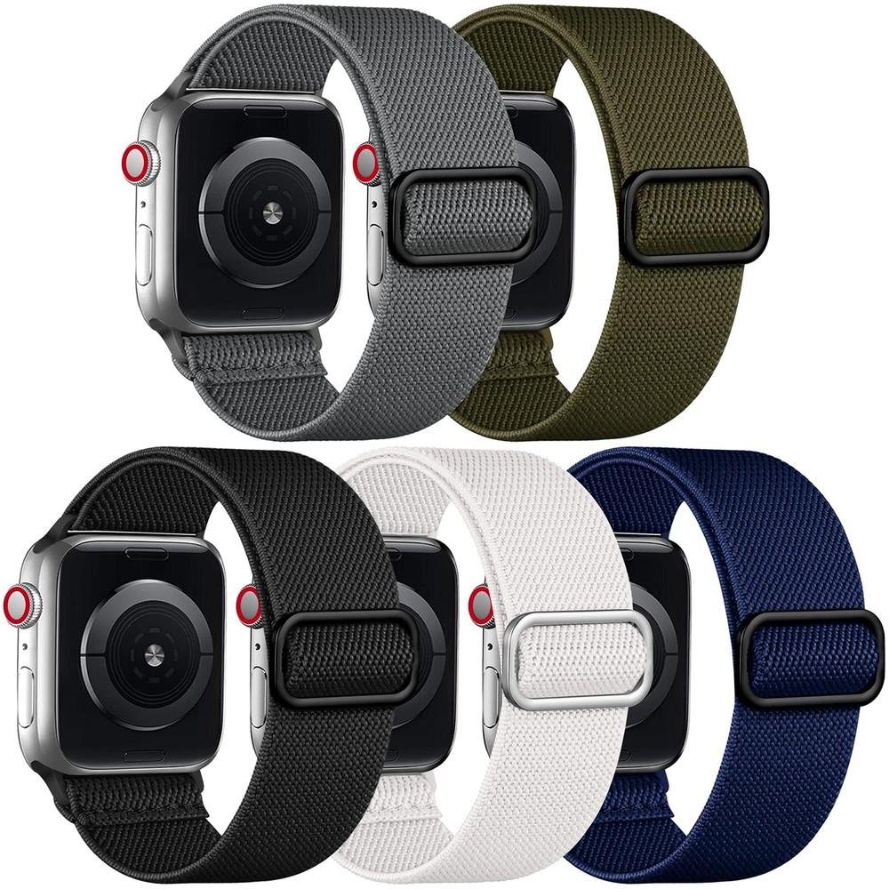 Adorve Stretchy Solo Loop Compatible with Apple Watch Ultra Band 49mm 46mm 45mm