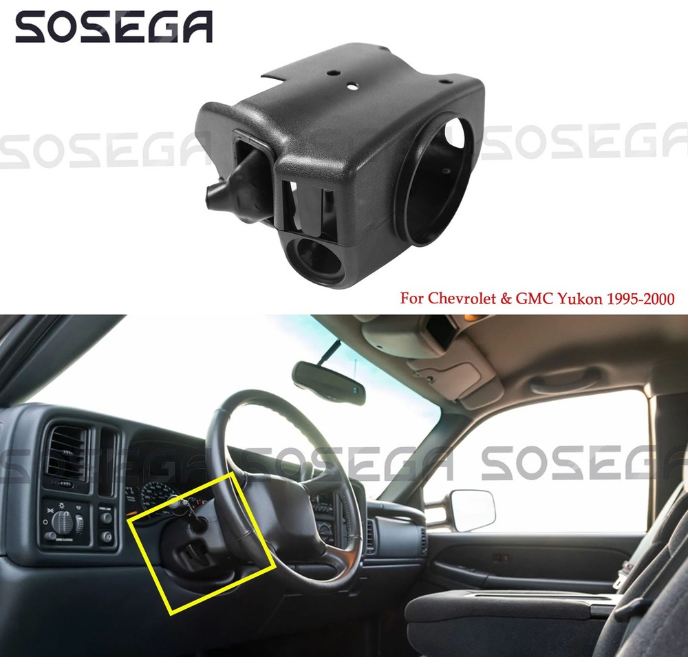 For Chevrolet & GMC Yukon 1995-2000 Steering Column Cover Shrouds + Shifter Boot