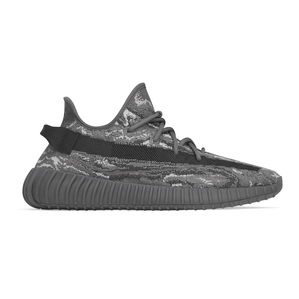 adidas  Yeezy Boost 350 V2 Lace Up  Mens Grey Sneakers Casual Shoes ID4811