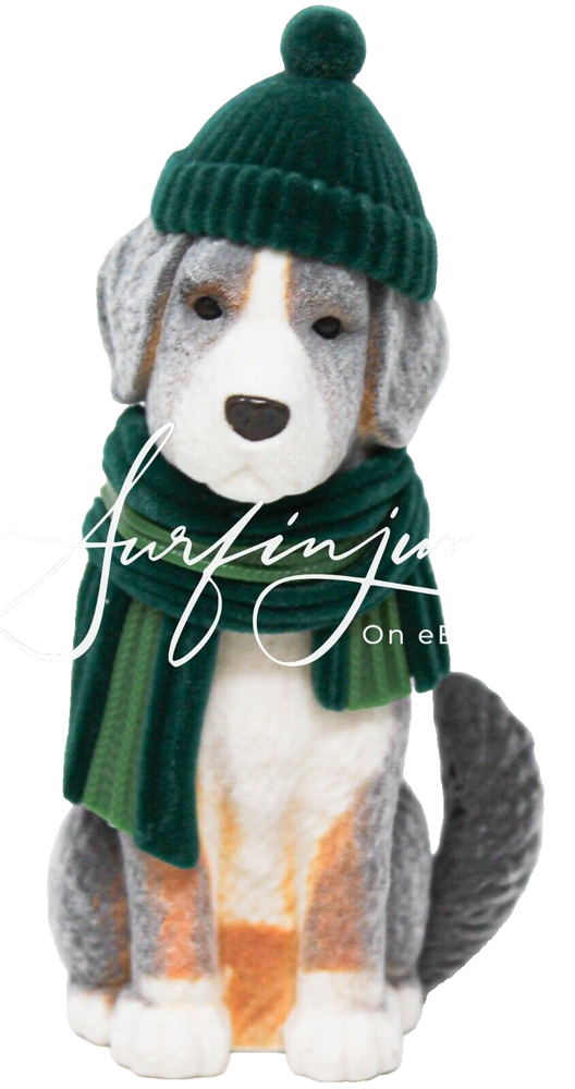 Bath & Body Works Wallflower Plug In Christmas Holiday Dog Puppy Green Scarf Hat