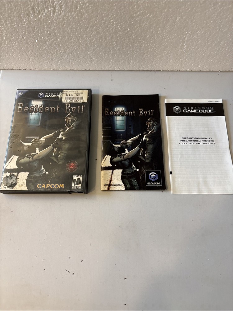 Resident Evil (GameCube, 2002) Complete CIB Tested