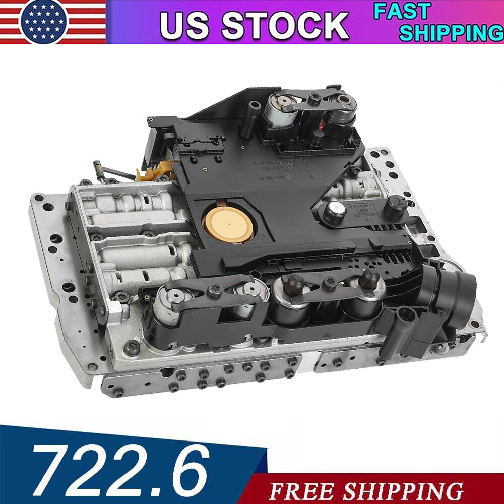 Mercedes-Benz 722.6 Transmission Valve Body Solenoid Kit with Conductor Plate and TCU  