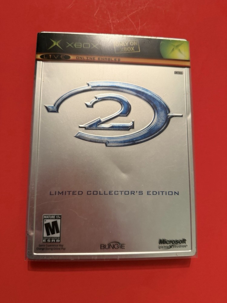 Halo 2: Limited Collector's Edition (Xbox). Complete CIB Dented Case