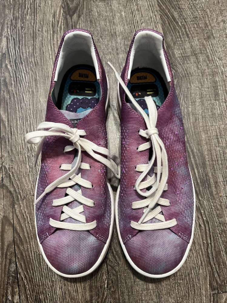 Adidas Pharrell Williams Stan Smith HU Holi MC Mens Shoes Coral Rare Size 7
